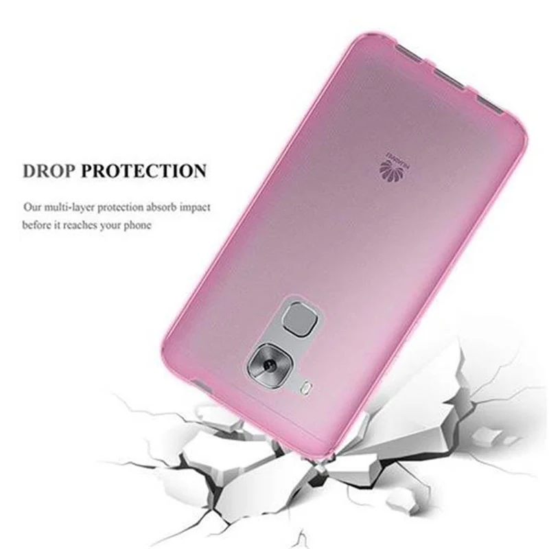 Cadorabo Hülle kompatibel mit Huawei NOVA PLUS Schutzhülle aus flexiblem TPU Silikon