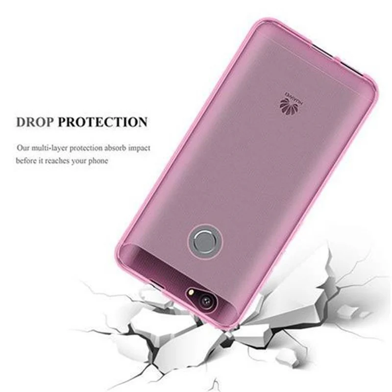 Cadorabo Hülle kompatibel mit Huawei NOVA Schutzhülle aus flexiblem TPU Silikon