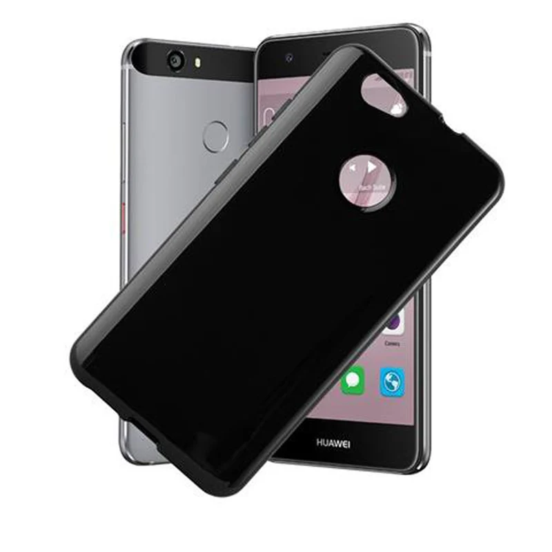Cadorabo Hülle kompatibel mit Huawei NOVA Schutzhülle aus flexiblem TPU Silikon