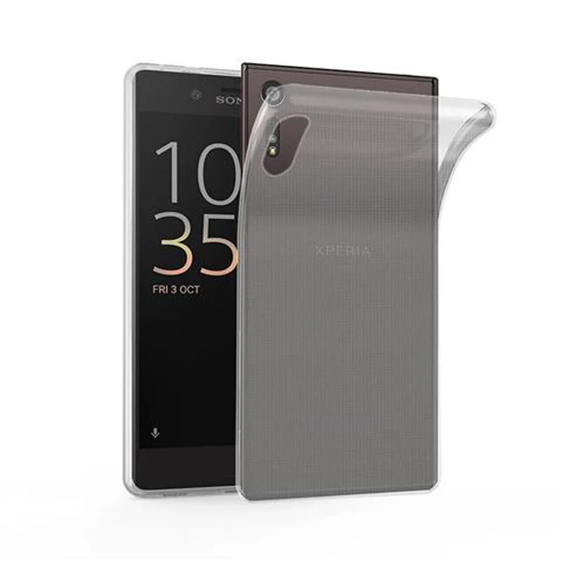 Cadorabo Hülle kompatibel mit Sony Xperia XZ / XZs Schutzhülle aus flexiblem TPU Silikon