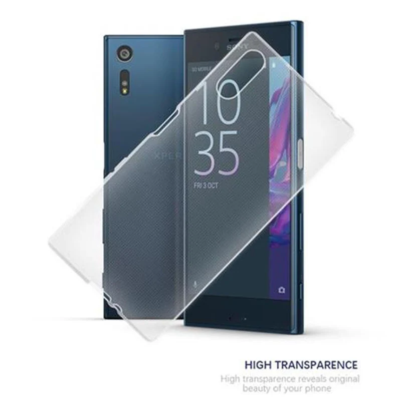 Cadorabo Hülle kompatibel mit Sony Xperia XZ / XZs Schutzhülle aus flexiblem TPU Silikon