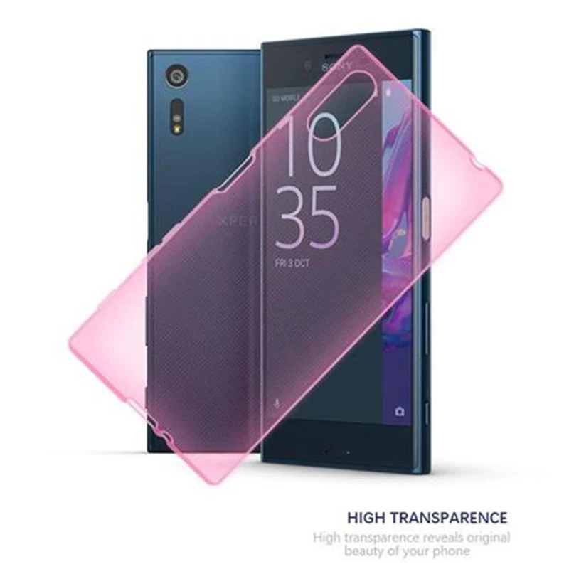 Cadorabo Hülle kompatibel mit Sony Xperia XZ / XZs Schutzhülle aus flexiblem TPU Silikon