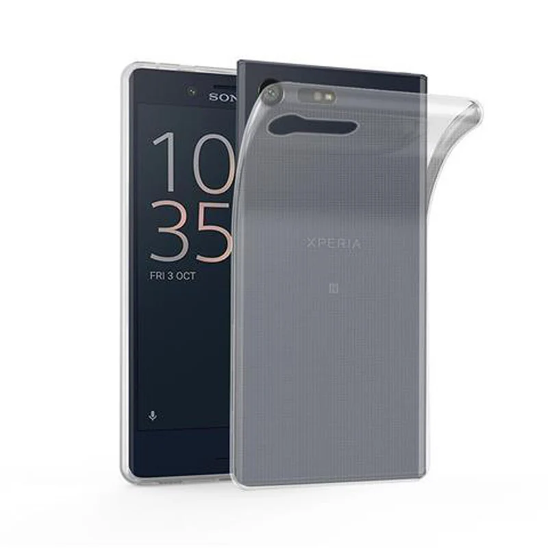 Cadorabo Hülle kompatibel mit Sony Xperia X COMPACT Schutzhülle aus flexiblem TPU Silikon