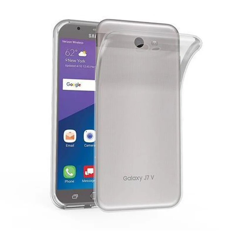 Cadorabo Hülle kompatibel mit Samsung Galaxy J7 2017 US Version Schutzhülle aus flexiblem TPU Silikon