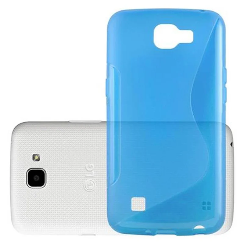 Cadorabo Hülle kompatibel mit LG K4 2016 Schutzhülle aus flexiblem TPU Silikon