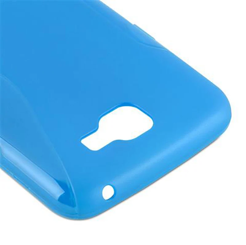 Cadorabo Hülle kompatibel mit LG K4 2016 Schutzhülle aus flexiblem TPU Silikon