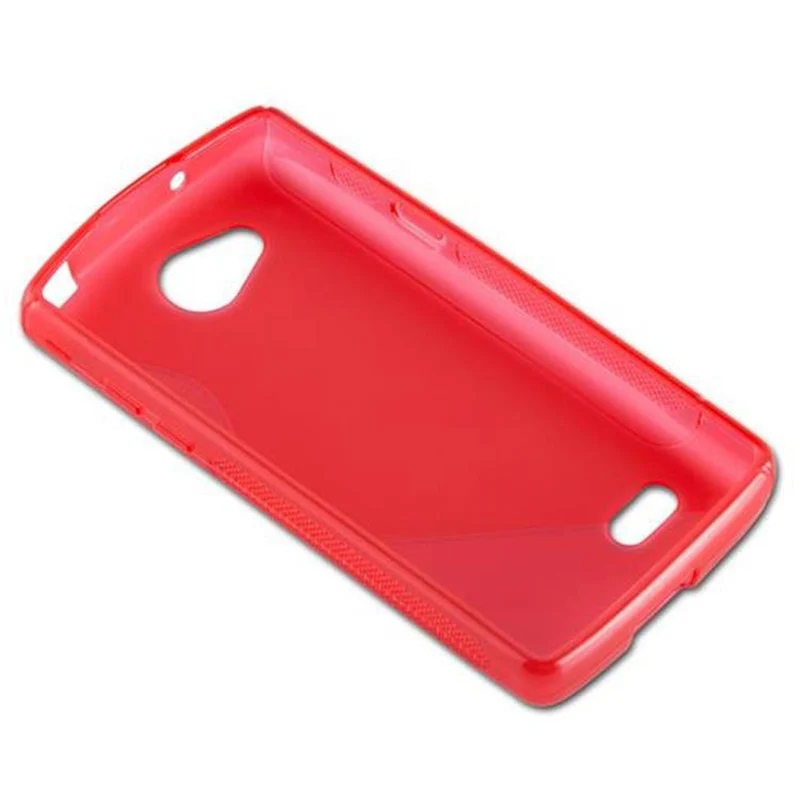 Cadorabo Hülle kompatibel mit LG JOY Schutzhülle aus flexiblem TPU Silikon