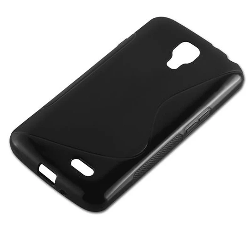 Cadorabo Hülle kompatibel mit LG F70 Schutzhülle aus flexiblem TPU Silikon