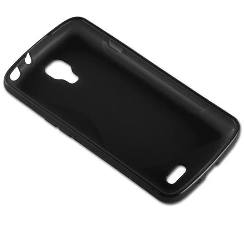 Cadorabo Hülle kompatibel mit LG F70 Schutzhülle aus flexiblem TPU Silikon
