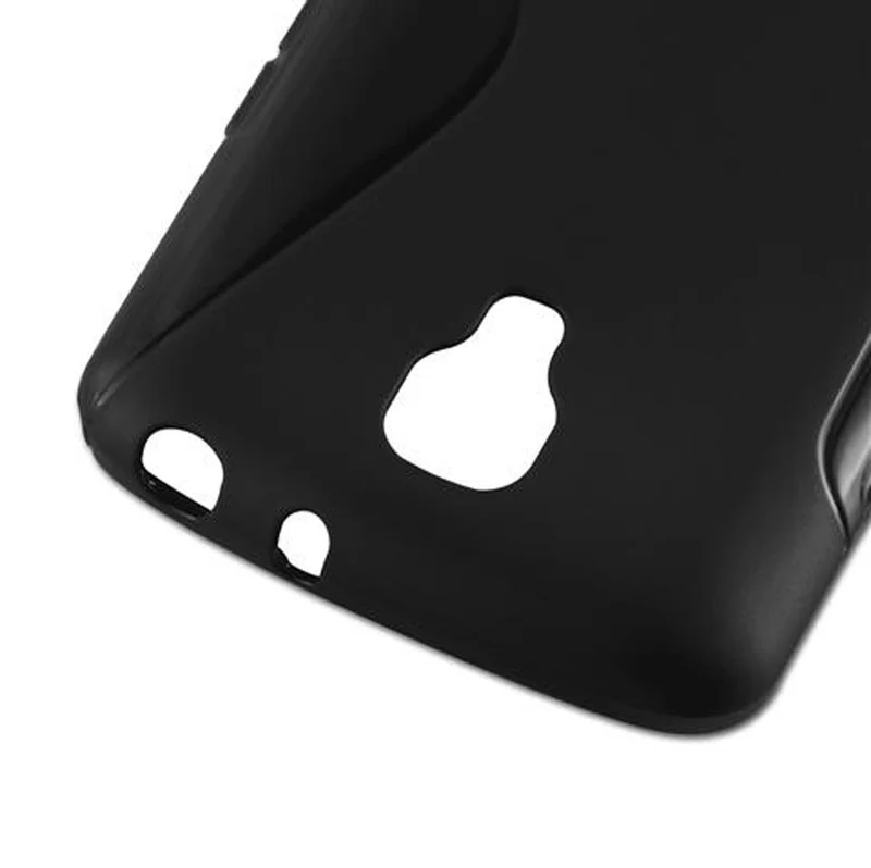 Cadorabo Hülle kompatibel mit LG F70 Schutzhülle aus flexiblem TPU Silikon