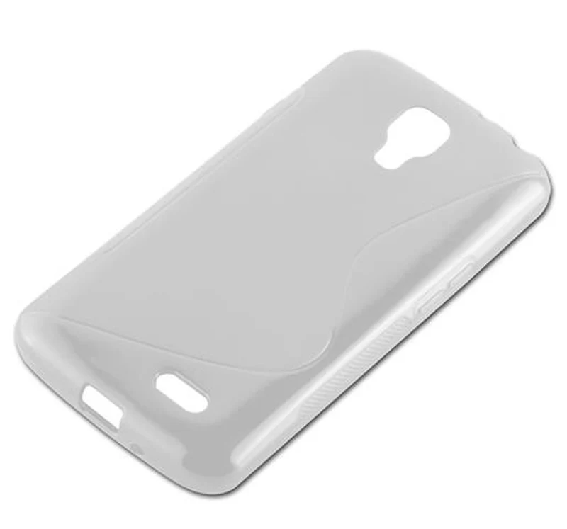 Cadorabo Hülle kompatibel mit LG F70 Schutzhülle aus flexiblem TPU Silikon
