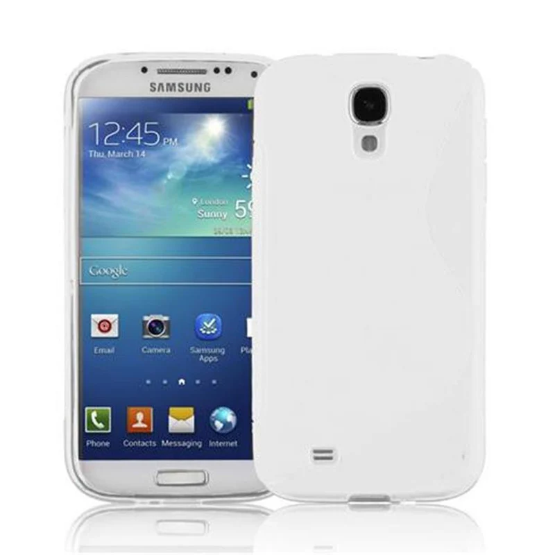 Cadorabo Hülle kompatibel mit Samsung Galaxy S4 Schutzhülle aus flexiblem TPU Silikon