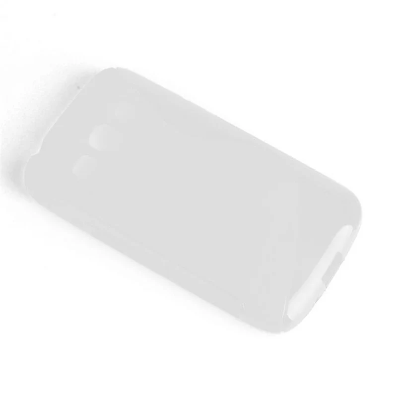 Cadorabo Hülle kompatibel mit Samsung Galaxy ACE 3 Schutzhülle aus flexiblem TPU Silikon