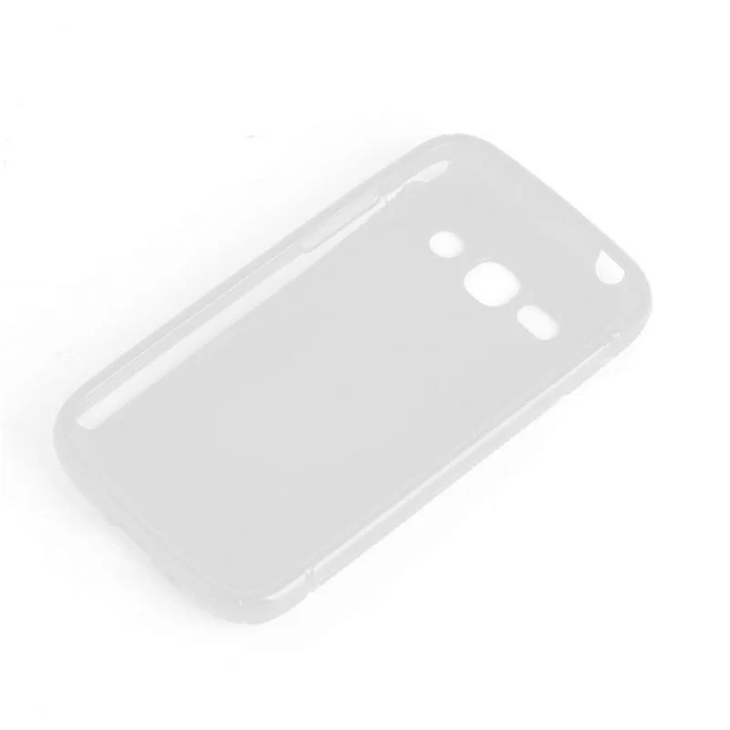 Cadorabo Hülle kompatibel mit Samsung Galaxy ACE 3 Schutzhülle aus flexiblem TPU Silikon