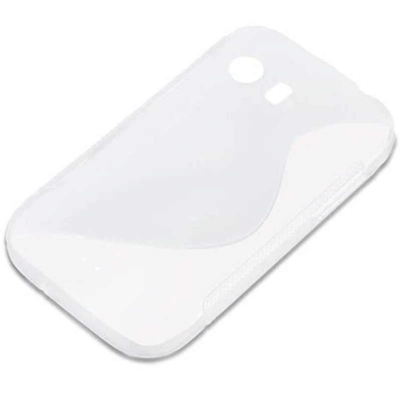 Cadorabo Hülle kompatibel mit Samsung Galaxy Y Schutzhülle aus flexiblem TPU Silikon