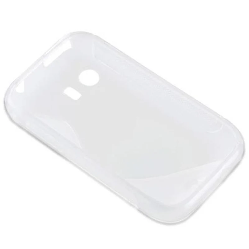 Cadorabo Hülle kompatibel mit Samsung Galaxy Y Schutzhülle aus flexiblem TPU Silikon