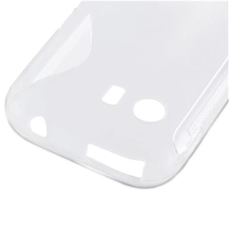Cadorabo Hülle kompatibel mit Samsung Galaxy Y Schutzhülle aus flexiblem TPU Silikon