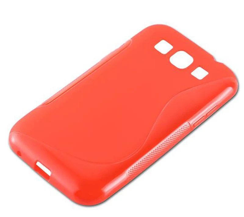 Cadorabo Hülle kompatibel mit Samsung Galaxy WIN Schutzhülle aus flexiblem TPU Silikon