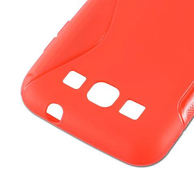 Cadorabo Hülle kompatibel mit Samsung Galaxy WIN Schutzhülle aus flexiblem TPU Silikon