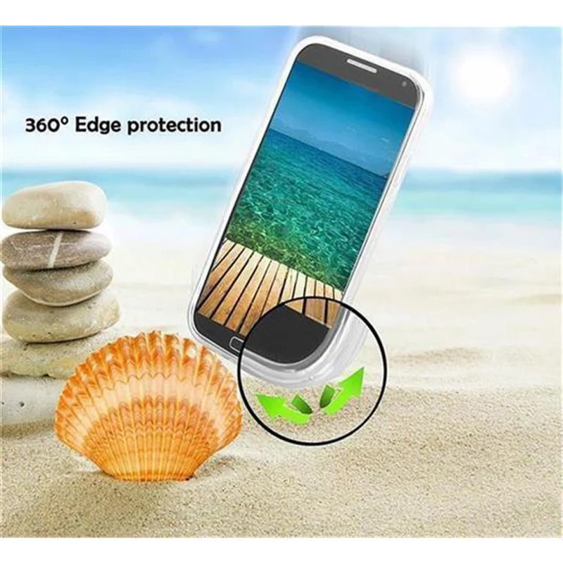 Cadorabo Hülle kompatibel mit Samsung Galaxy S6 EDGE PLUS Schutzhülle aus flexiblem TPU Silikon