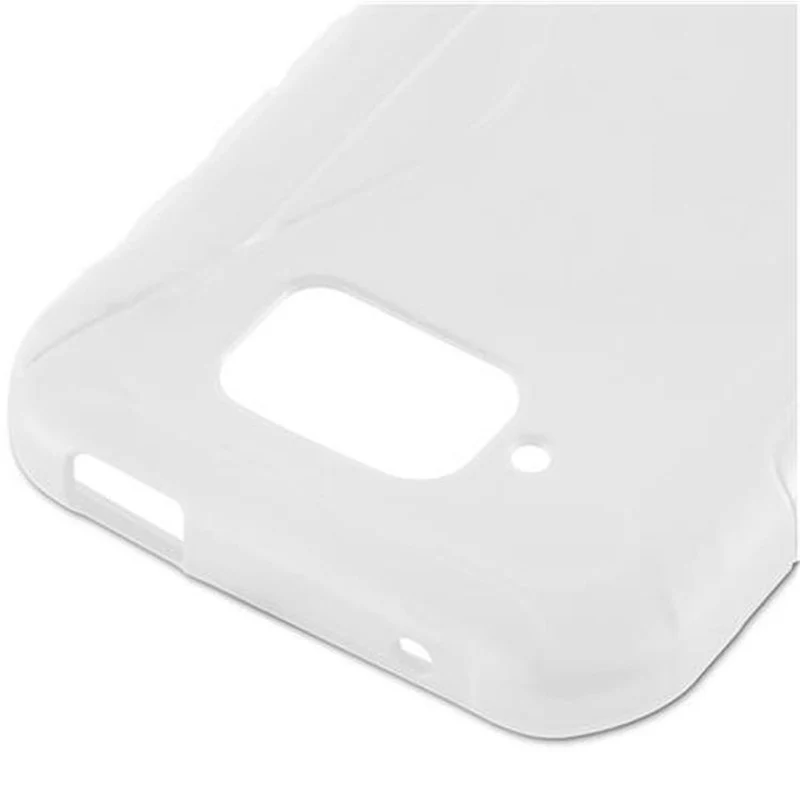 Cadorabo Hülle kompatibel mit Samsung Galaxy S6 ACTIVE Schutzhülle aus flexiblem TPU Silikon