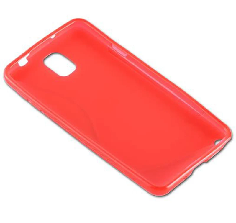 Cadorabo Hülle kompatibel mit Samsung Galaxy NOTE 3 Schutzhülle aus flexiblem TPU Silikon