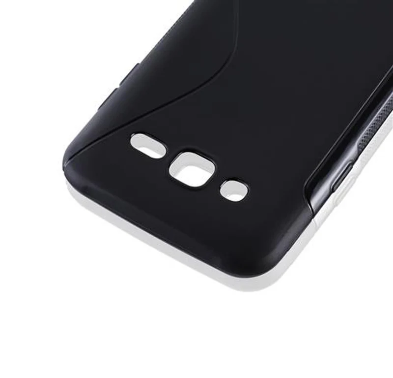 Cadorabo Hülle kompatibel mit Samsung Galaxy J5 2015 Schutzhülle aus flexiblem TPU Silikon