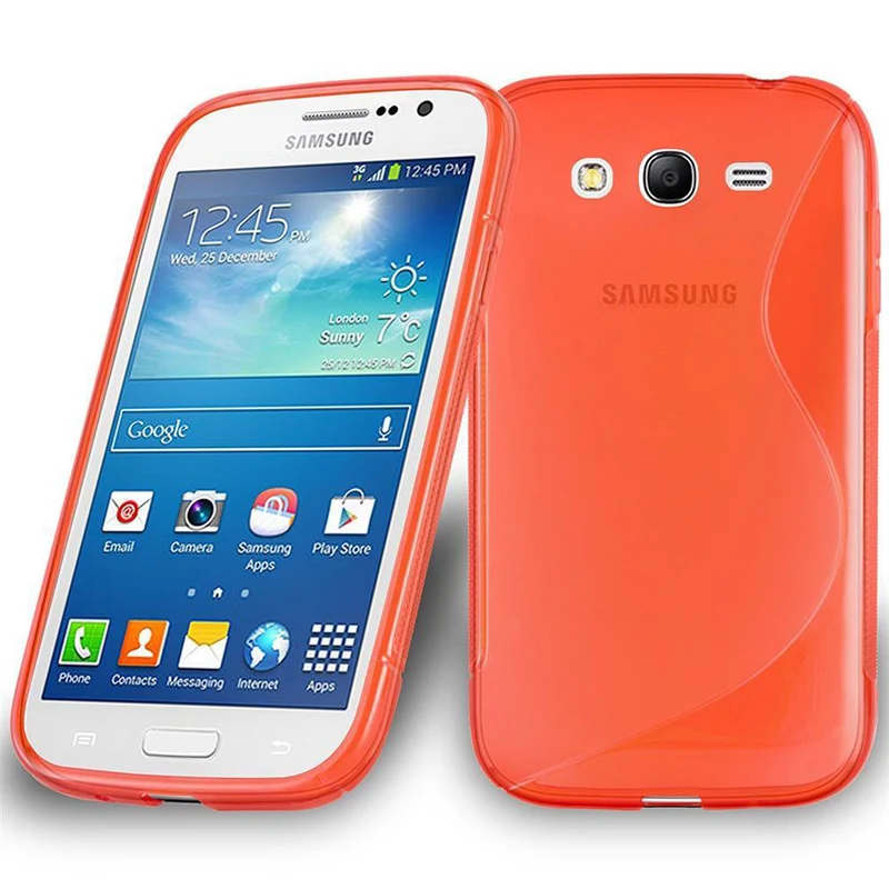 Cadorabo Hülle kompatibel mit Samsung Galaxy GRAND 3 Schutzhülle aus flexiblem TPU Silikon