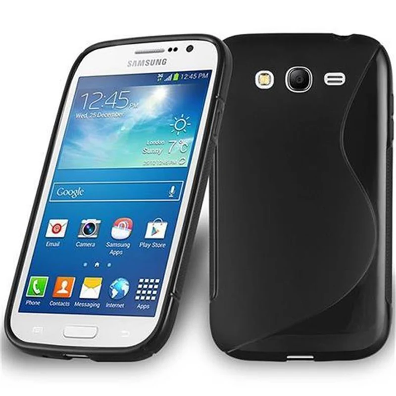 Cadorabo Hülle kompatibel mit Samsung Galaxy GRAND 3 Schutzhülle aus flexiblem TPU Silikon