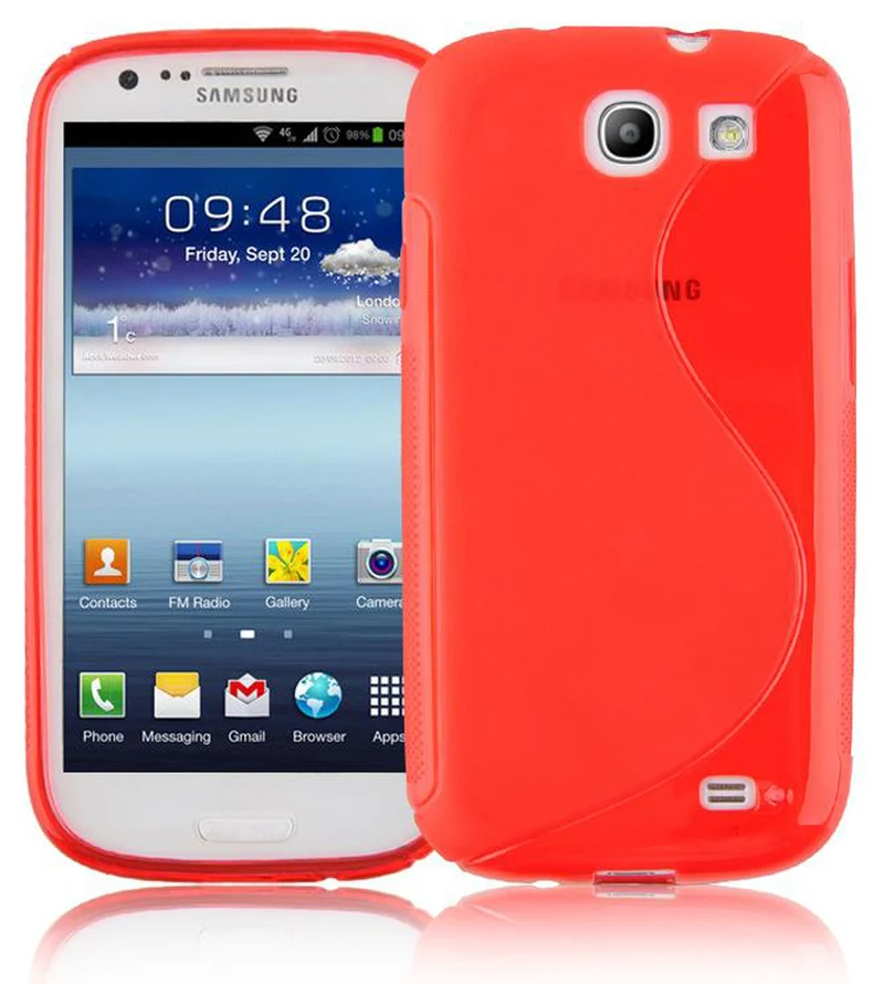 Cadorabo Hülle kompatibel mit Samsung Galaxy EXPRESS 1 Schutzhülle aus flexiblem TPU Silikon
