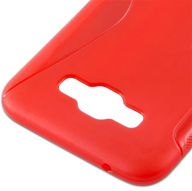 Cadorabo Hülle kompatibel mit Samsung Galaxy E7 Schutzhülle aus flexiblem TPU Silikon
