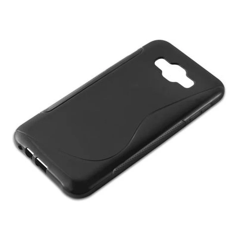 Cadorabo Hülle kompatibel mit Samsung Galaxy E7 Schutzhülle aus flexiblem TPU Silikon