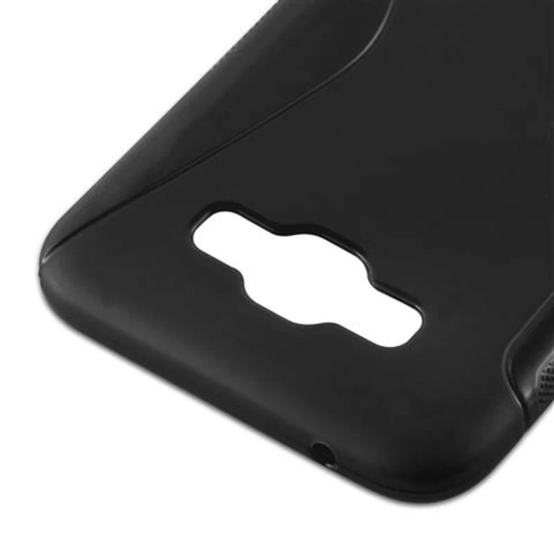 Cadorabo Hülle kompatibel mit Samsung Galaxy E7 Schutzhülle aus flexiblem TPU Silikon