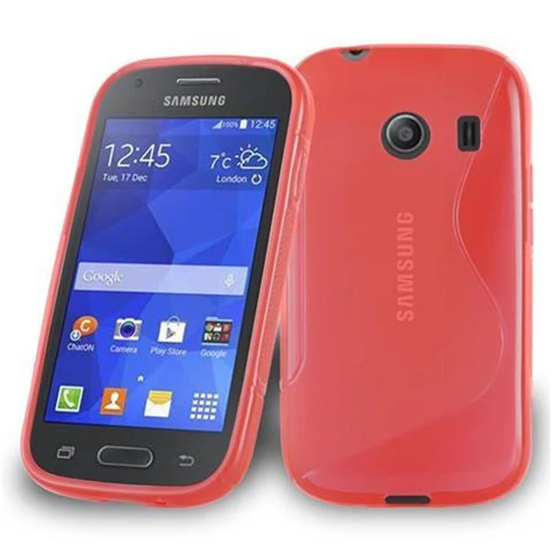 Cadorabo Hülle kompatibel mit Samsung Galaxy ACE STYLE Schutzhülle aus flexiblem TPU Silikon
