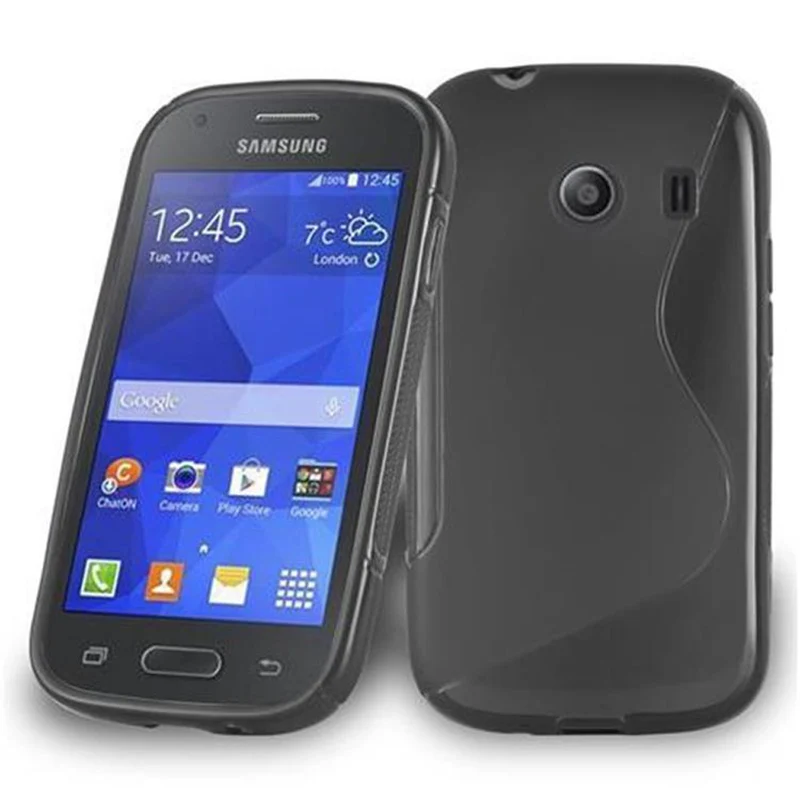 Cadorabo Hülle kompatibel mit Samsung Galaxy ACE STYLE Schutzhülle aus flexiblem TPU Silikon