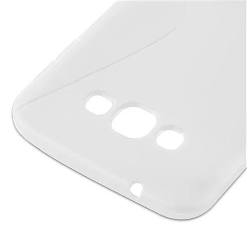 Cadorabo Hülle kompatibel mit Samsung Galaxy A8 2015 Schutzhülle aus flexiblem TPU Silikon
