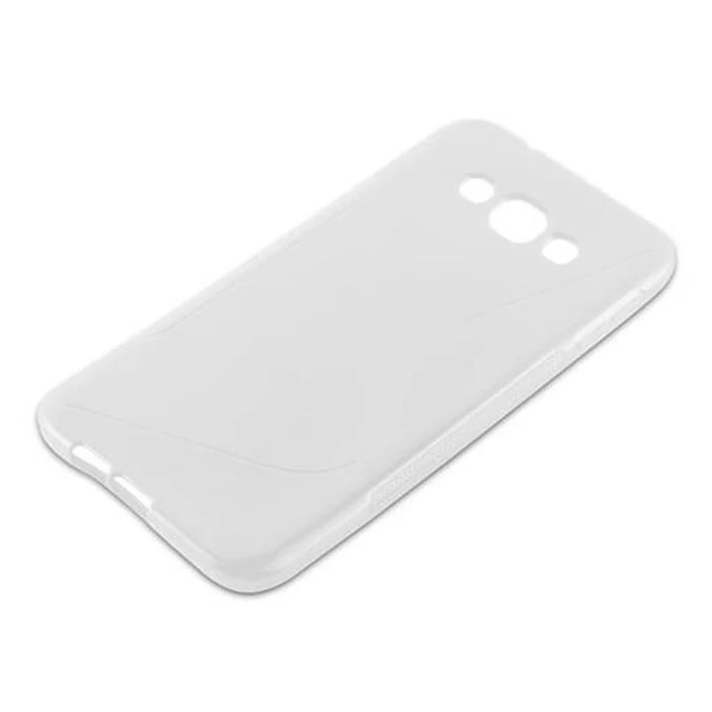 Cadorabo Hülle kompatibel mit Samsung Galaxy A8 2015 Schutzhülle aus flexiblem TPU Silikon