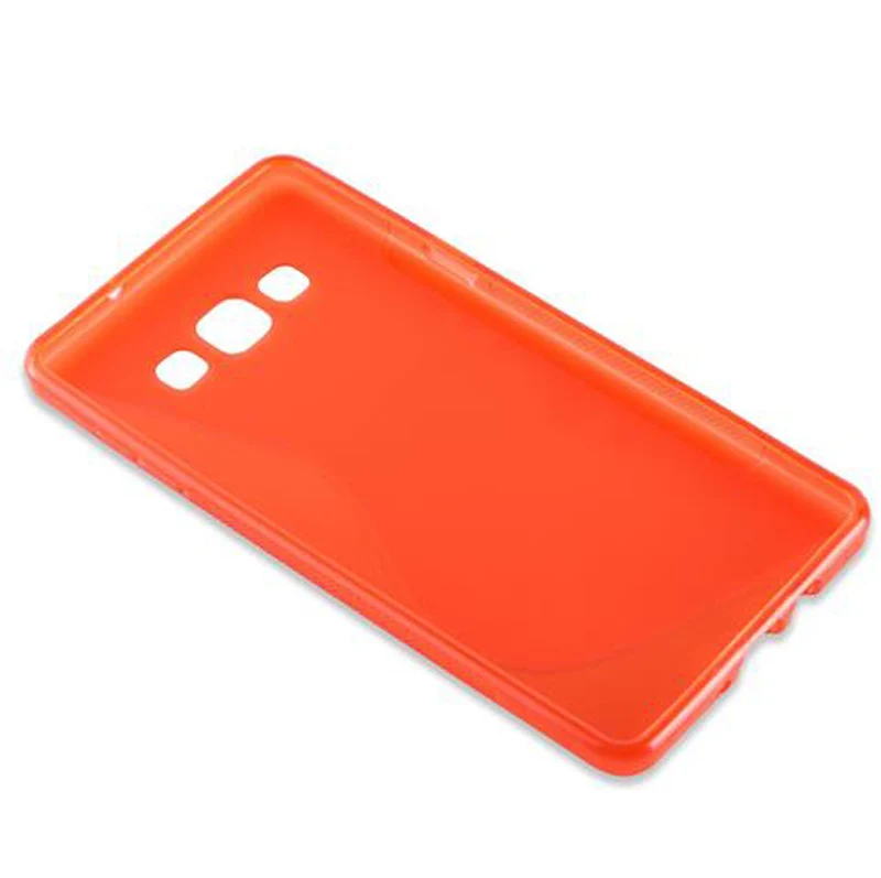 Cadorabo Hülle kompatibel mit Samsung Galaxy A7 2015 Schutzhülle aus flexiblem TPU Silikon