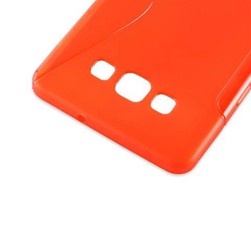 Cadorabo Hülle kompatibel mit Samsung Galaxy A7 2015 Schutzhülle aus flexiblem TPU Silikon