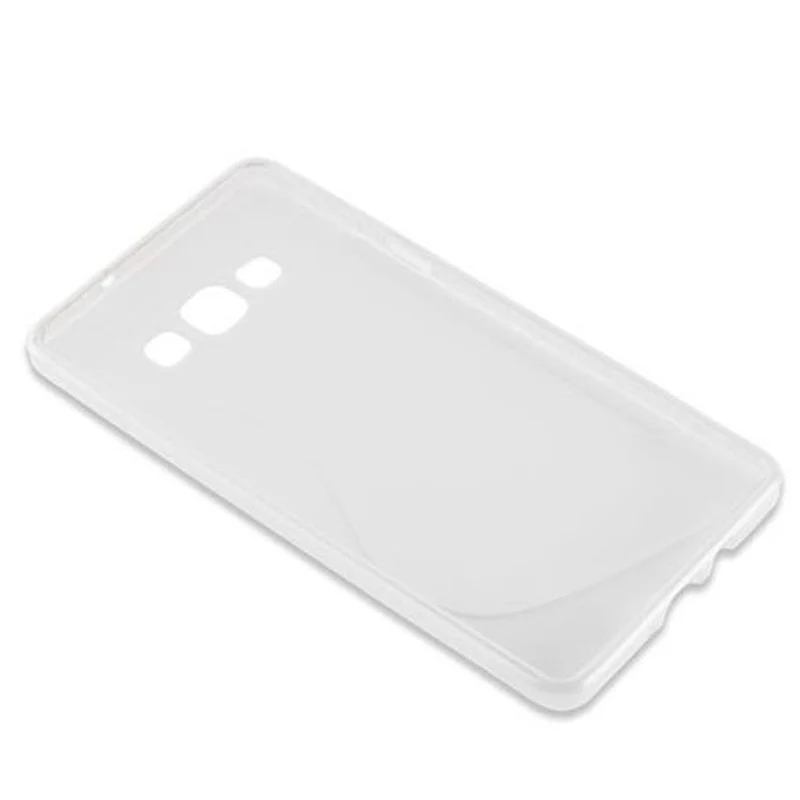 Cadorabo Hülle kompatibel mit Samsung Galaxy A7 2015 Schutzhülle aus flexiblem TPU Silikon