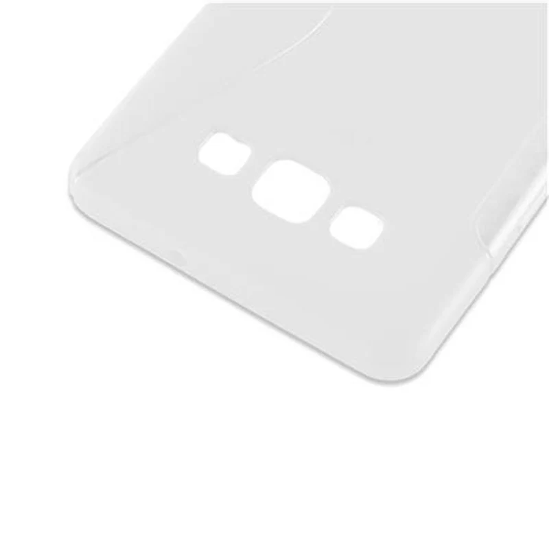 Cadorabo Hülle kompatibel mit Samsung Galaxy A7 2015 Schutzhülle aus flexiblem TPU Silikon