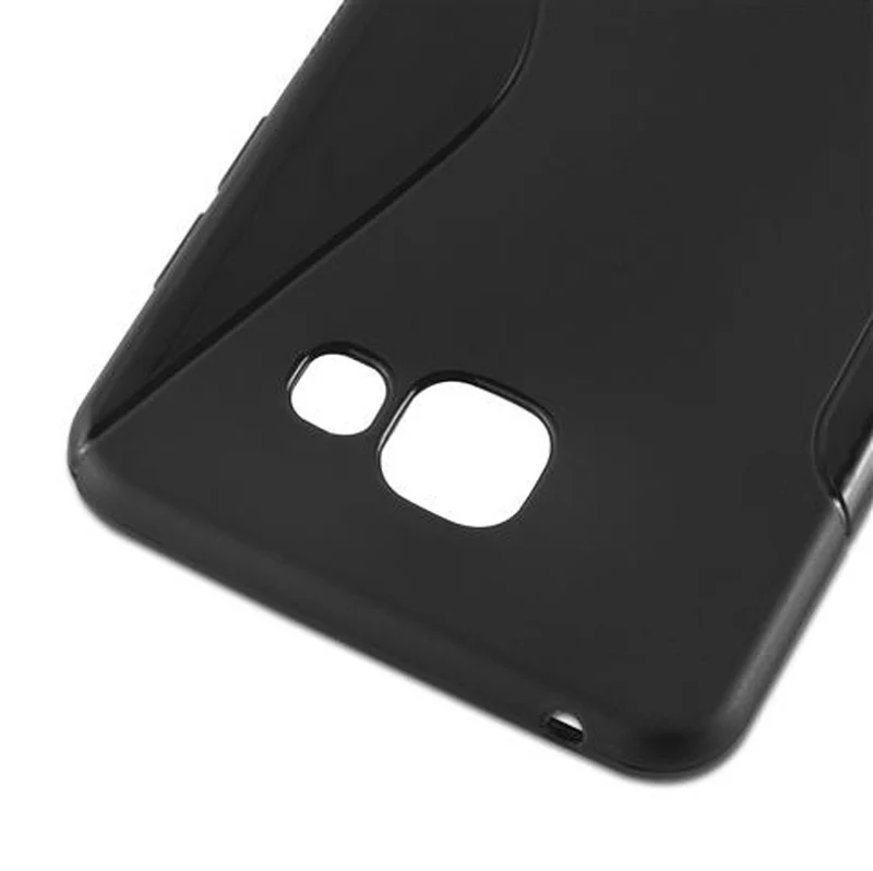 Cadorabo Hülle kompatibel mit Samsung Galaxy A5 2016 Schutzhülle aus flexiblem TPU Silikon