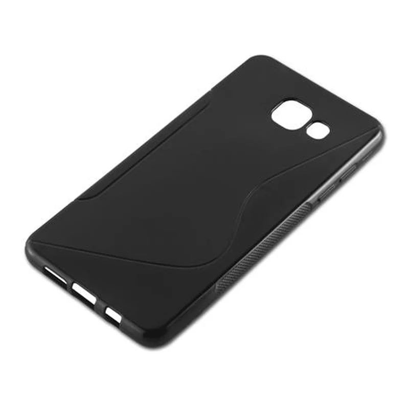 Cadorabo Hülle kompatibel mit Samsung Galaxy A5 2016 Schutzhülle aus flexiblem TPU Silikon