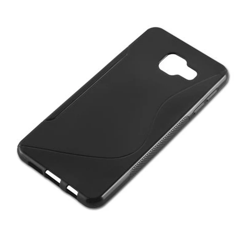 Cadorabo Hülle kompatibel mit Samsung Galaxy A3 2016 Schutzhülle aus flexiblem TPU Silikon