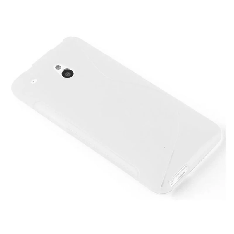 Cadorabo Hülle kompatibel mit HTC ONE M4 MINI Schutzhülle aus flexiblem TPU Silikon