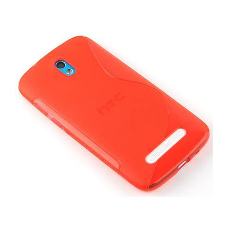 Cadorabo Hülle kompatibel mit HTC Desire 500 Schutzhülle aus flexiblem TPU Silikon