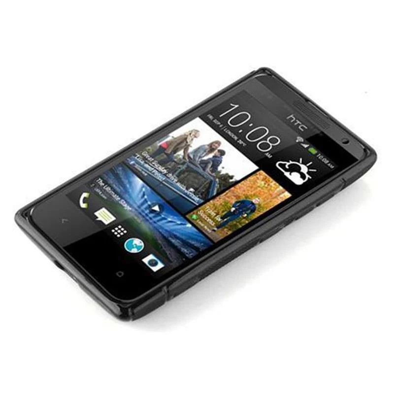 Cadorabo Hülle kompatibel mit HTC Desire 300 Schutzhülle aus flexiblem TPU Silikon