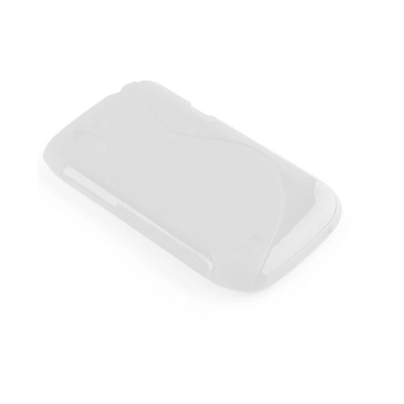 Cadorabo Hülle kompatibel mit HTC Desire V Schutzhülle aus flexiblem TPU Silikon