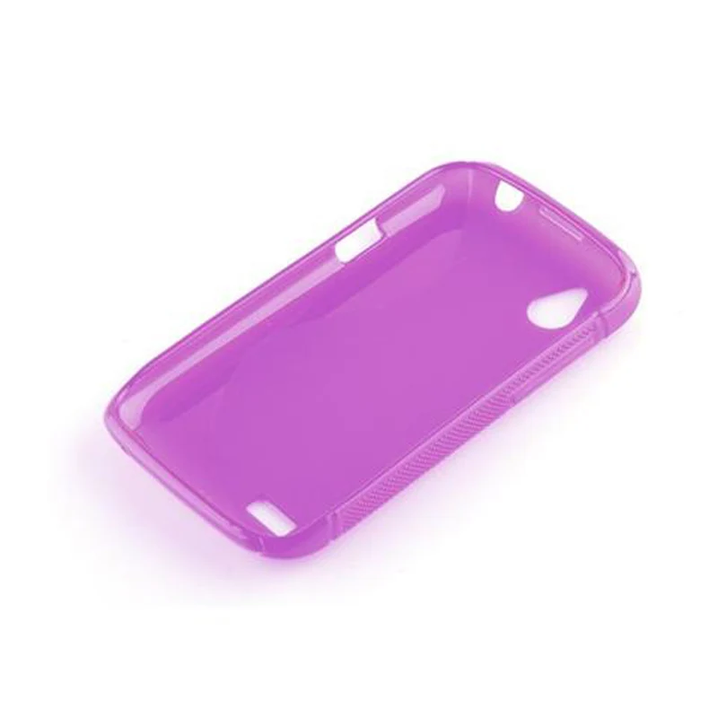 Cadorabo Hülle kompatibel mit HTC Desire V Schutzhülle aus flexiblem TPU Silikon