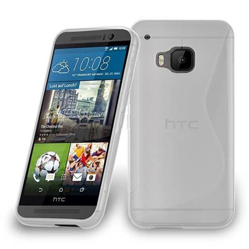 Cadorabo Hülle kompatibel mit HTC ONE M9 PLUS / ONE ME Schutzhülle aus flexiblem TPU Silikon